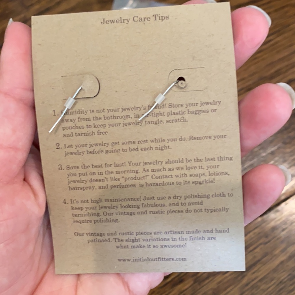 Initial Outfitters Earrings - Picture 3 of 3